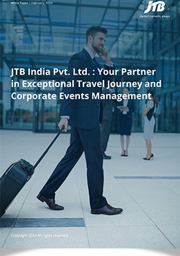 An image showing JTB  India Pvt. Ltd. : Your Partner in exceptional Travel Journey and Corporate Events Management.