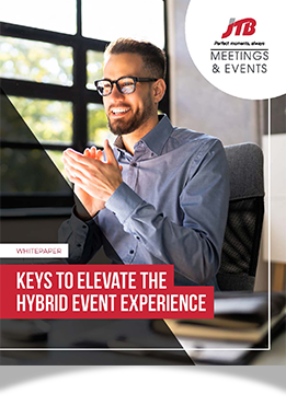 An image showing Keys to Elevate the Hybrid Event Experience.