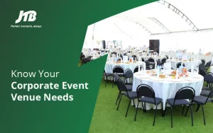 An image showing a corporate event venue