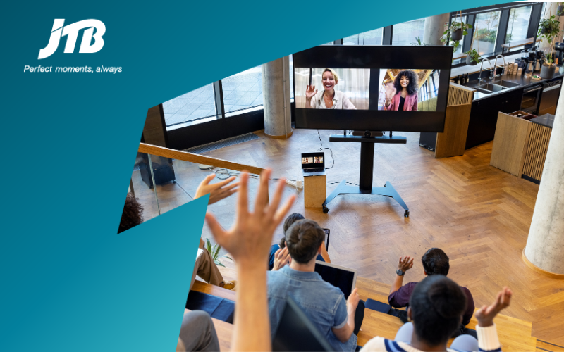 An image showing Planning a Hybrid Event: A Complete Guide